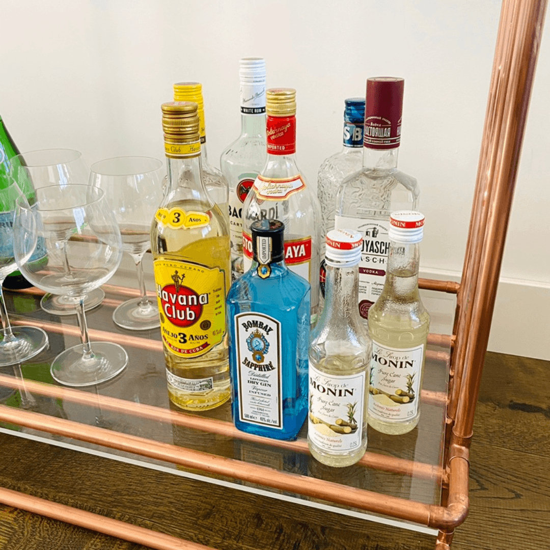Drankentafel plexiglas