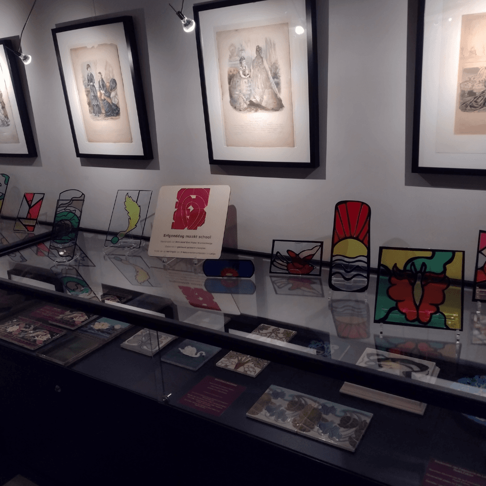 Kunstwerken van plexiglas