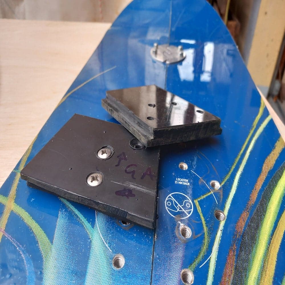 Adaptation kit de fixation avec du PEHD