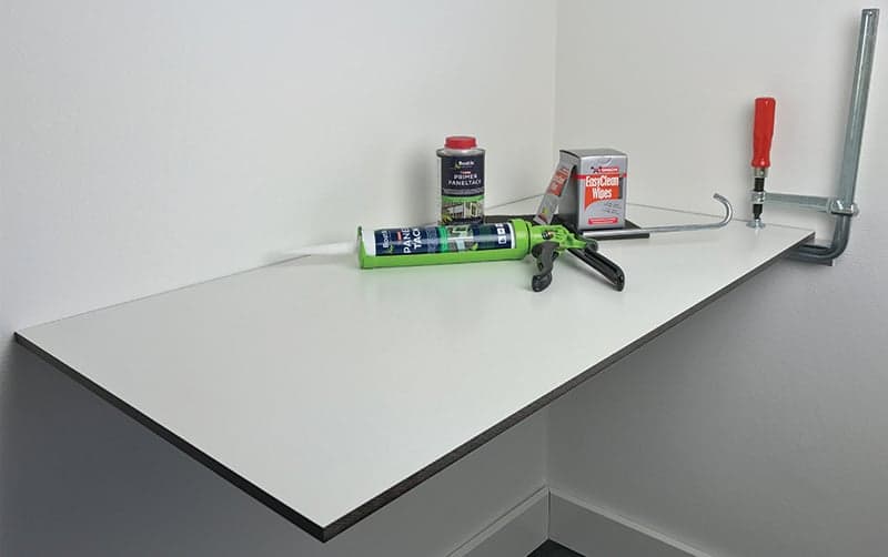 Creer un bureau Trespa etape 3