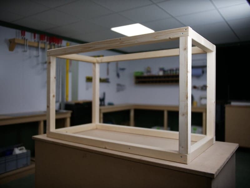 DIY boite a colis cadre