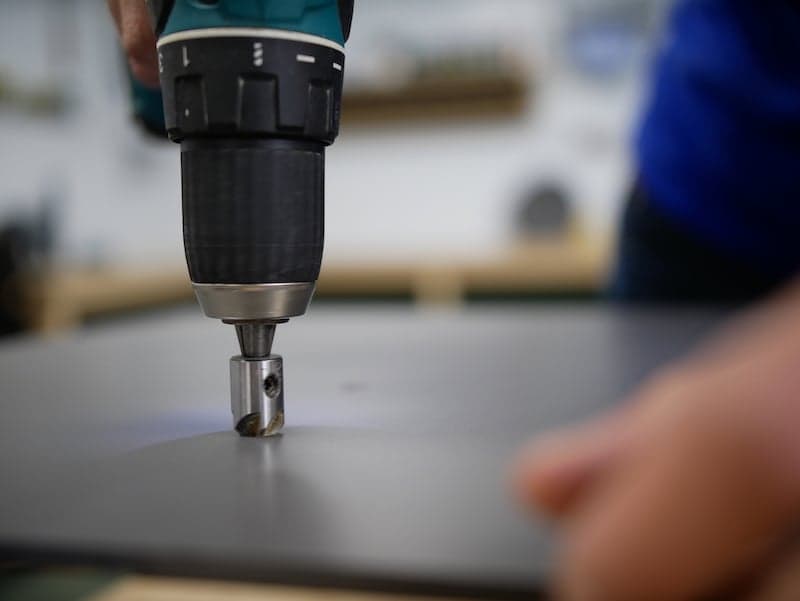 DIY boite a colis fraiser le haut