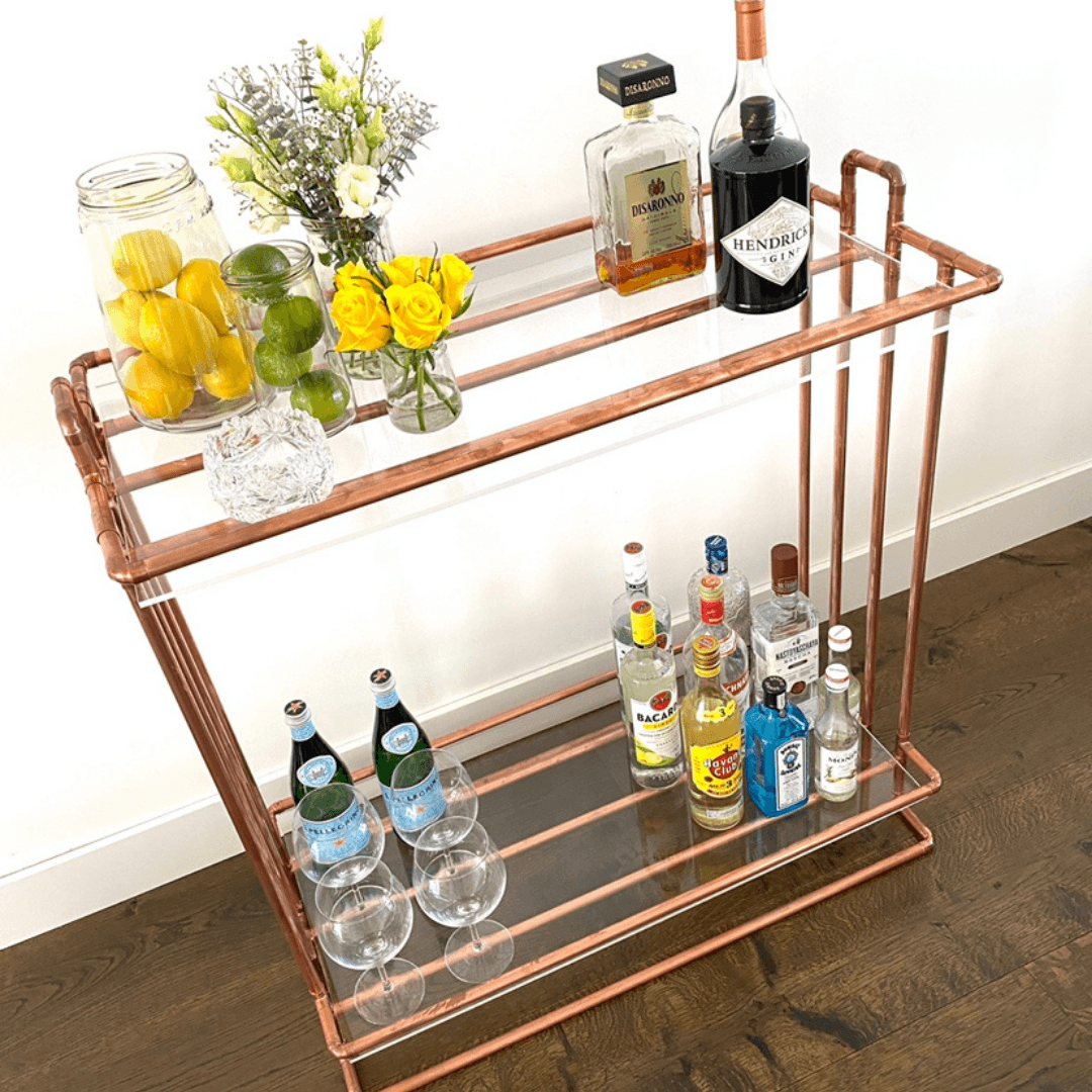 Drankenkast met plexiglas