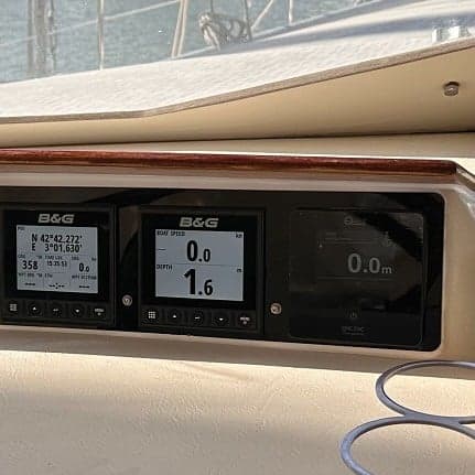 Fascia pour instruments de bateau en plexiglass noir