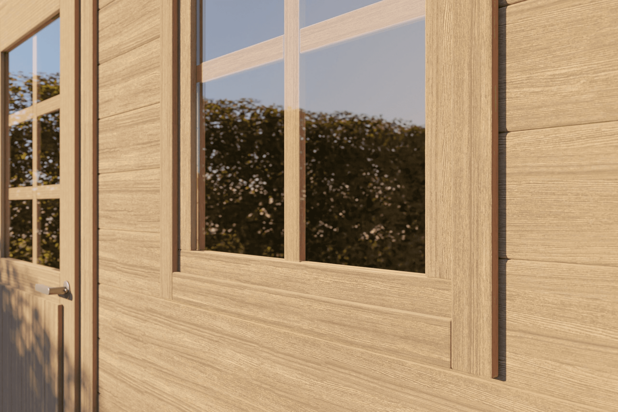 Fenetre abri de jardin