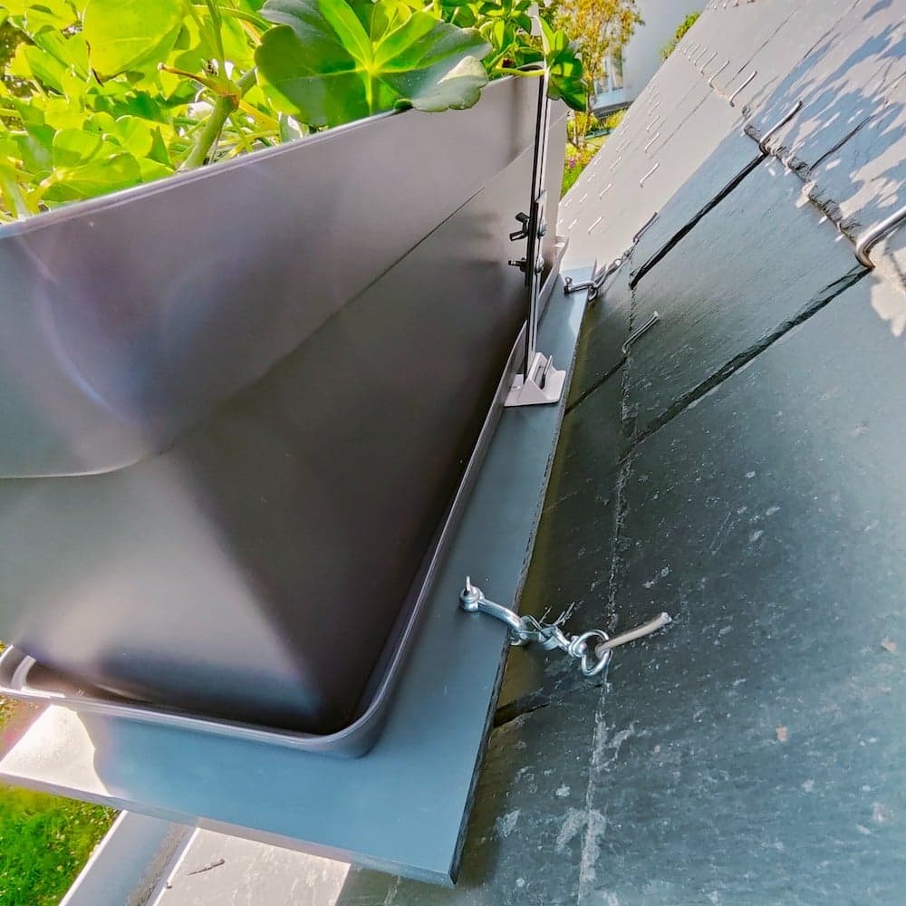 Support PVC pour jardinière sur le toit4