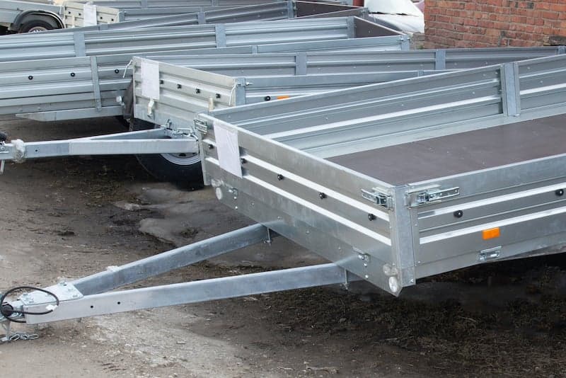 Kunststof bodemplaat aanhanger HDPE