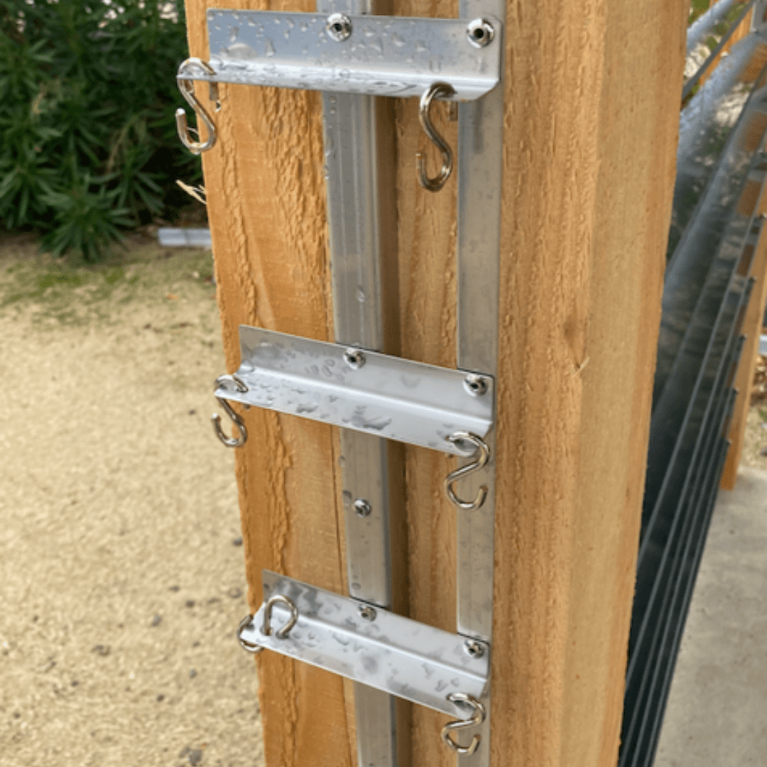 Pare-vent avec lames orientables en PVC