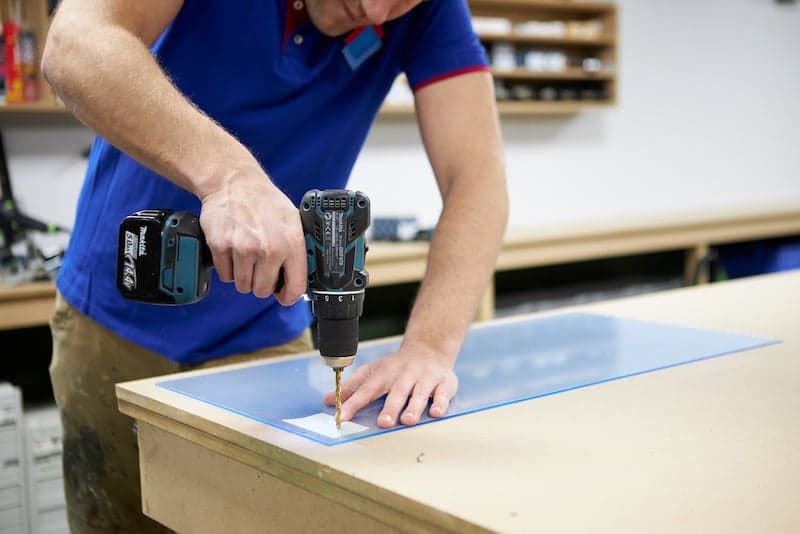 Percage du polycarbonate