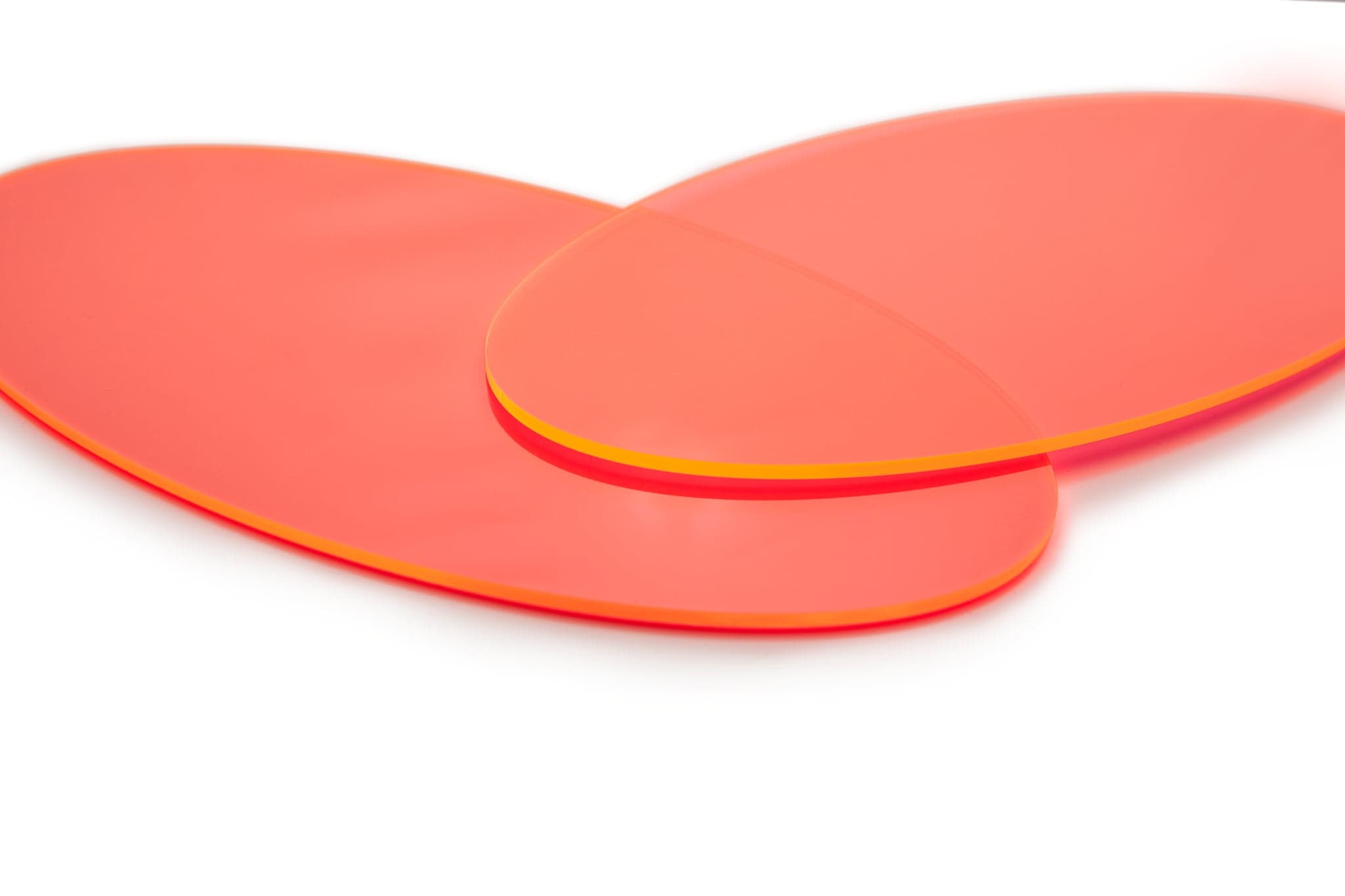 Plexiglass elliptique exemples de formes