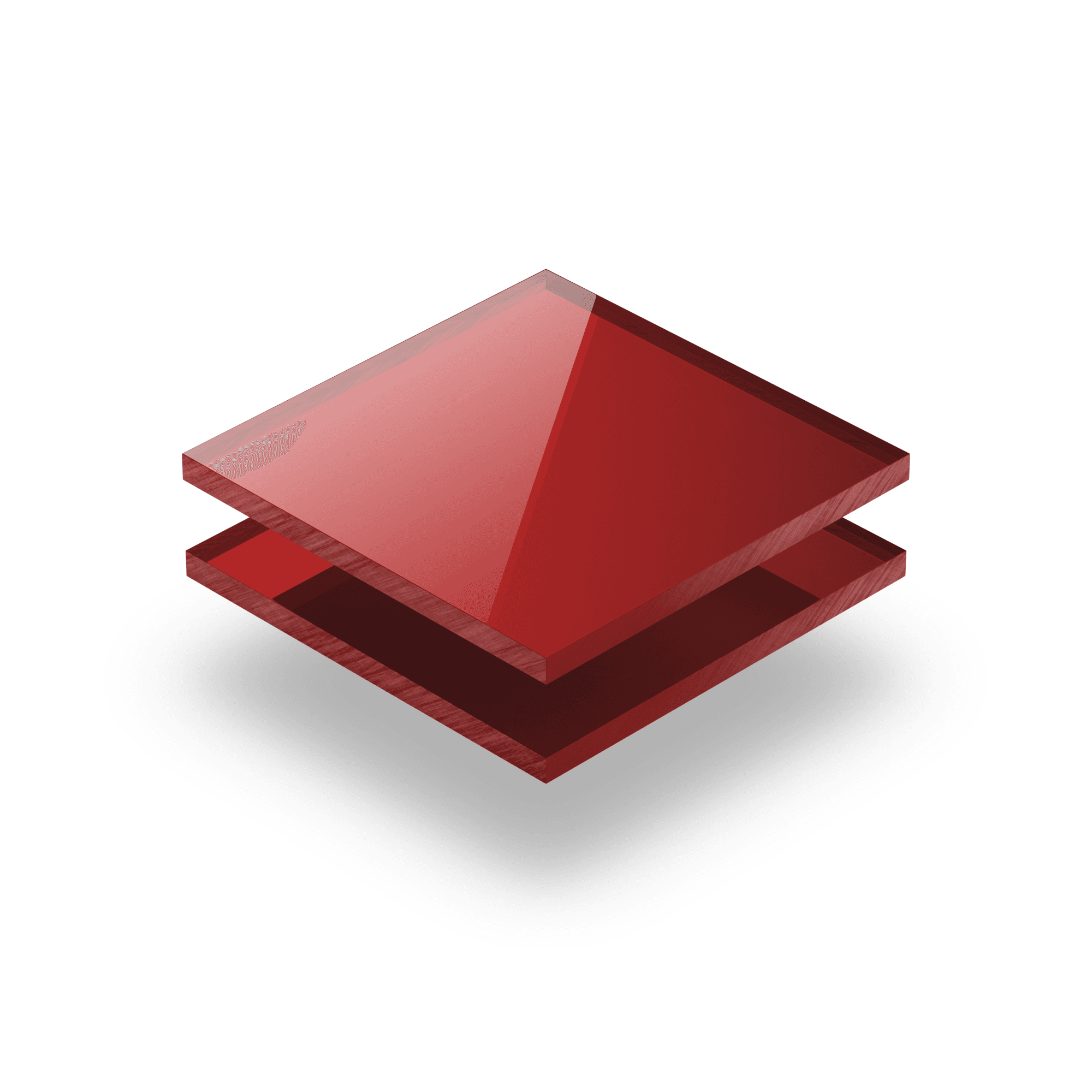 Plexiglass-mirroir-rouge