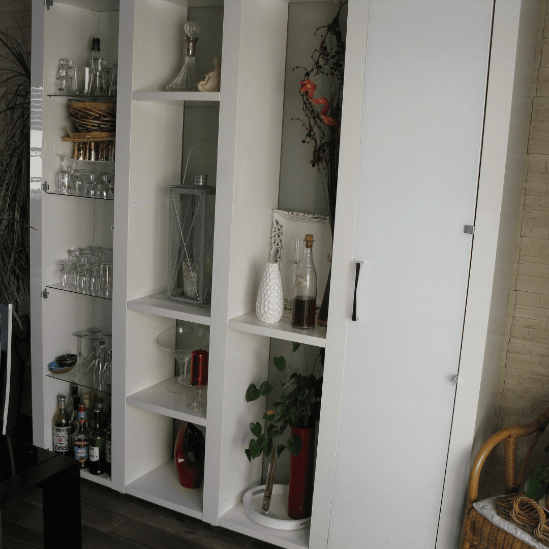 Réalisation de portes de vitrine en panneaux Dibond®