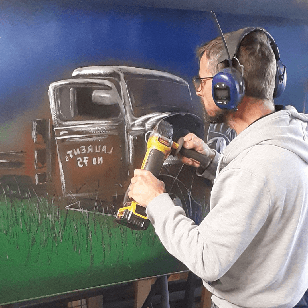 Réalisation d’un tableau à partir d’une plaque DIBOND