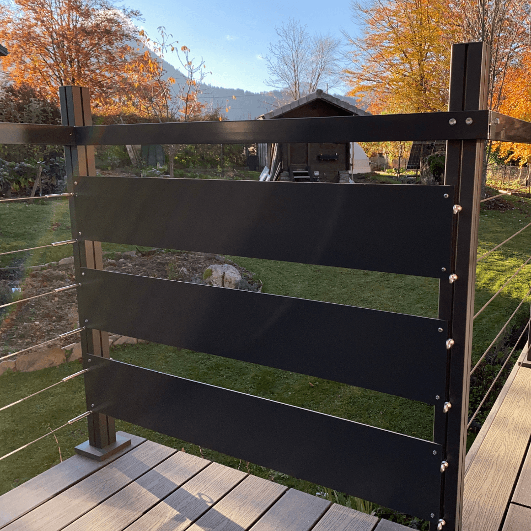 Une protection des courants d’air avec des panneaux alupanel