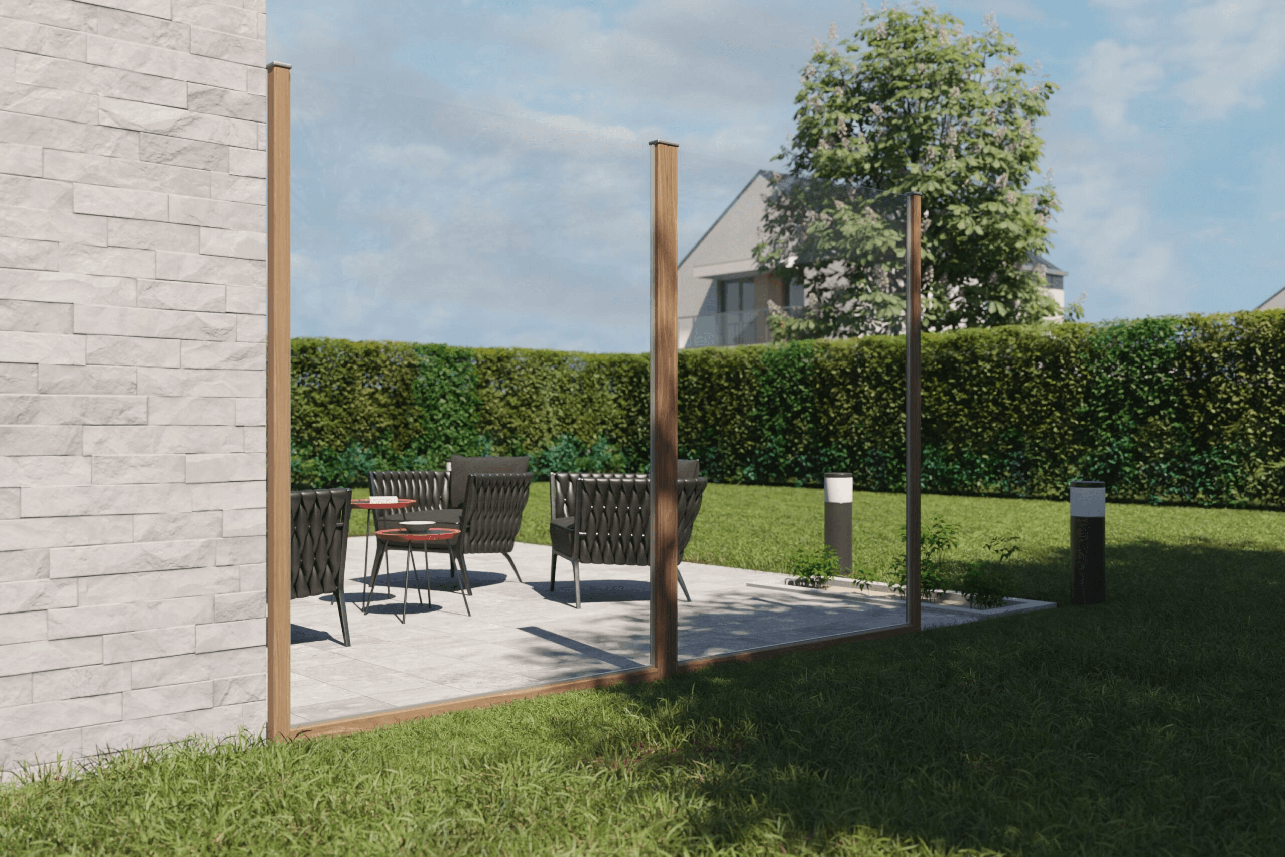 brise-vent de jardin