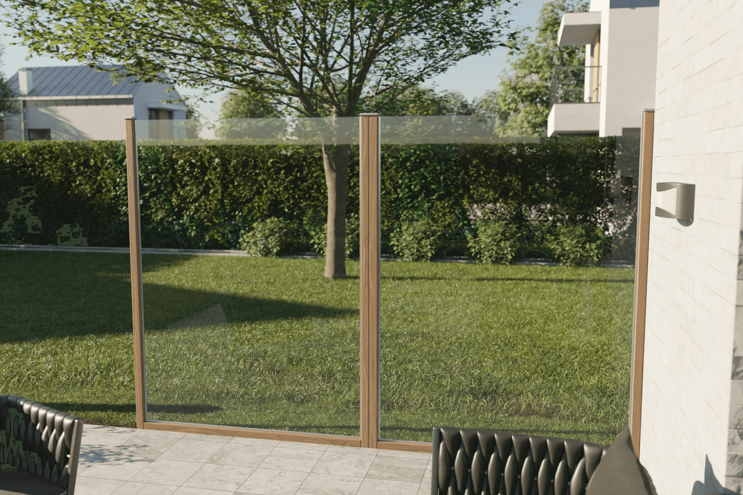 brise-vent de jardin