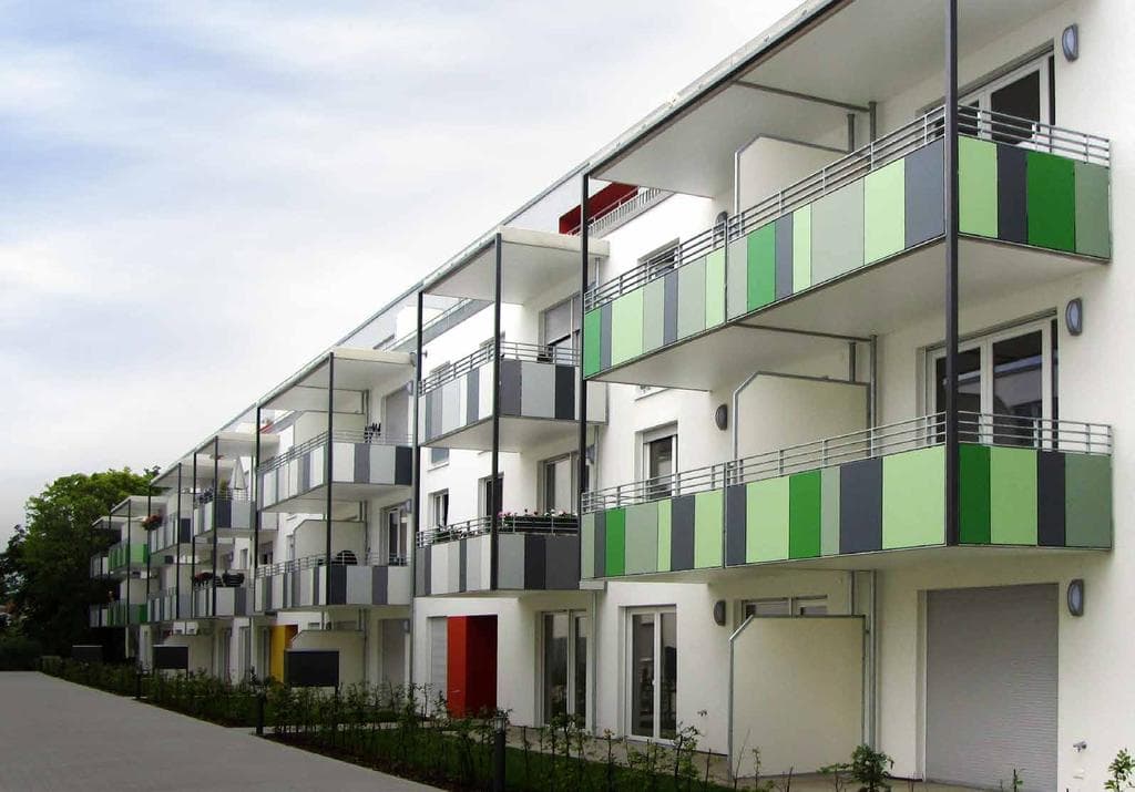 Revetement de balcon HPL