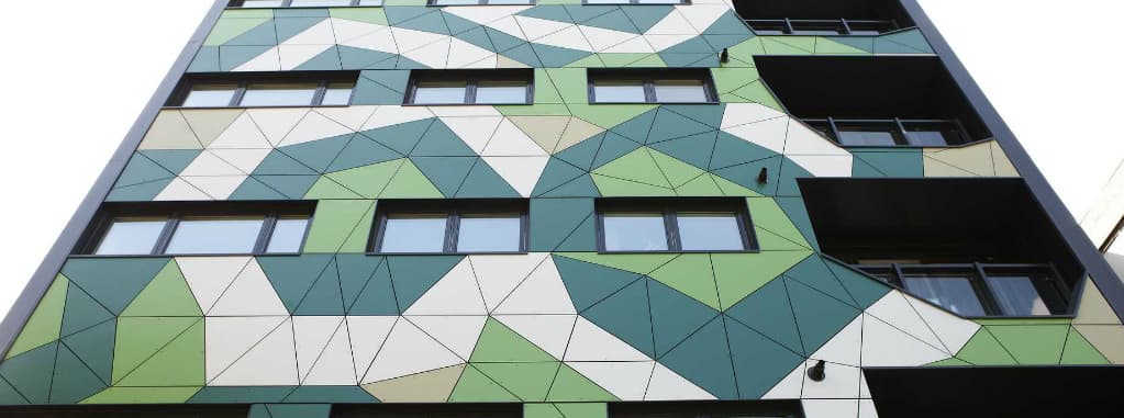 Revetement exterieur en plastique