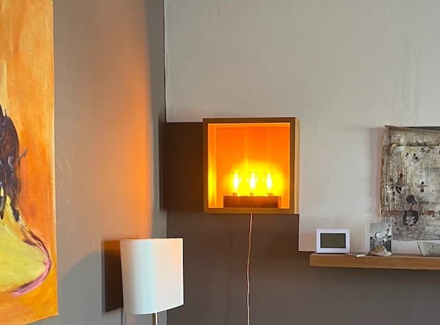 Lampe design en plexiglass