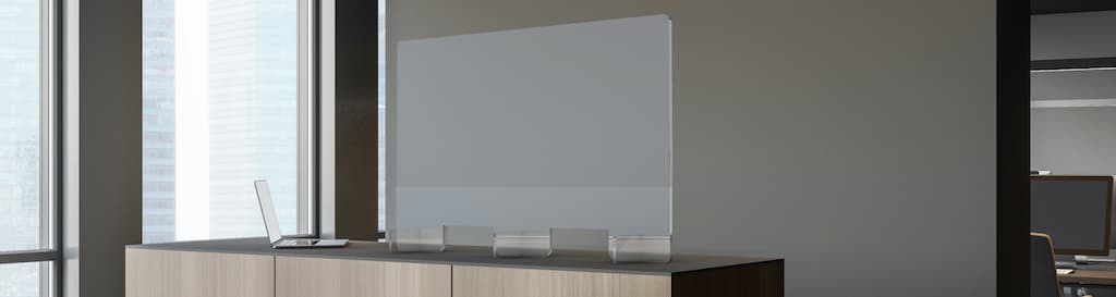 Banner corona protection screen