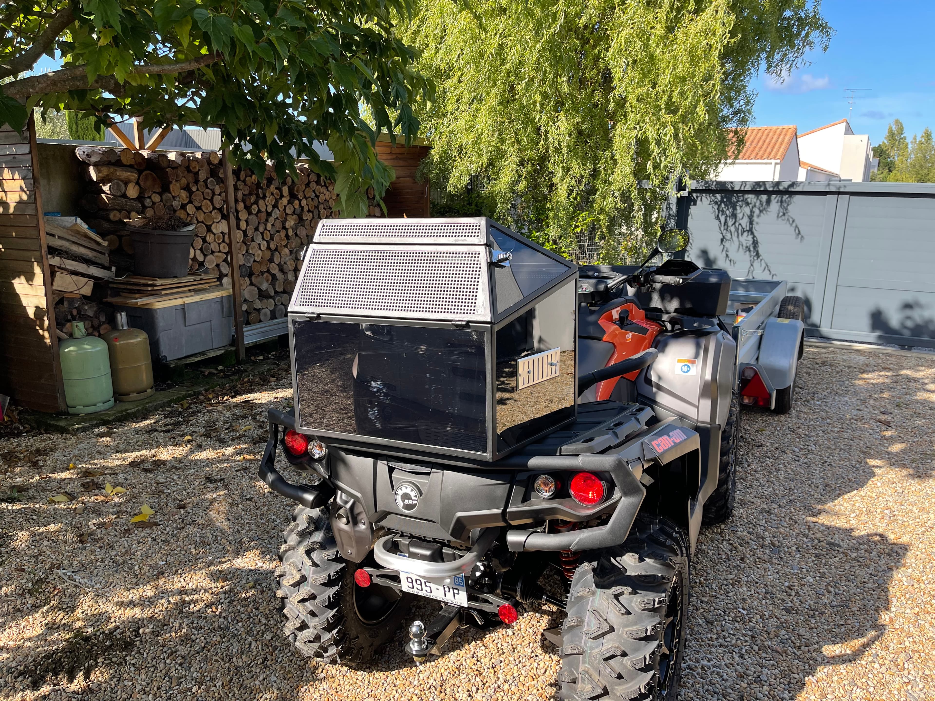 Caisse de transport pour chien
