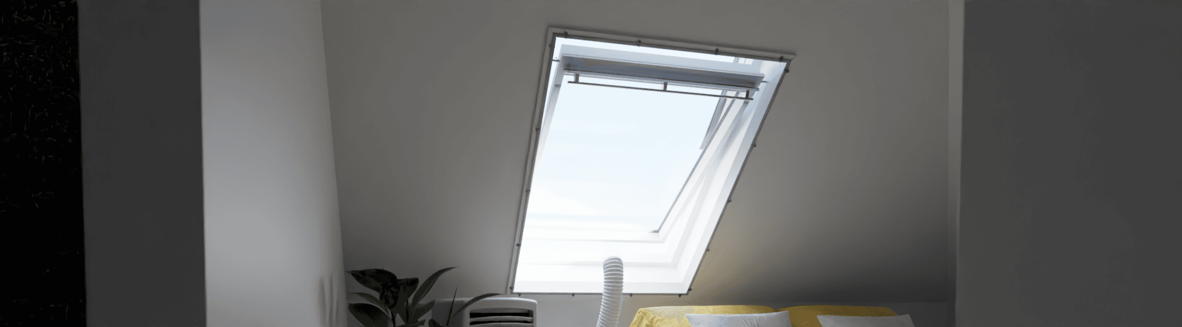 Calfeutrage Velux pour climatiseur mobile
