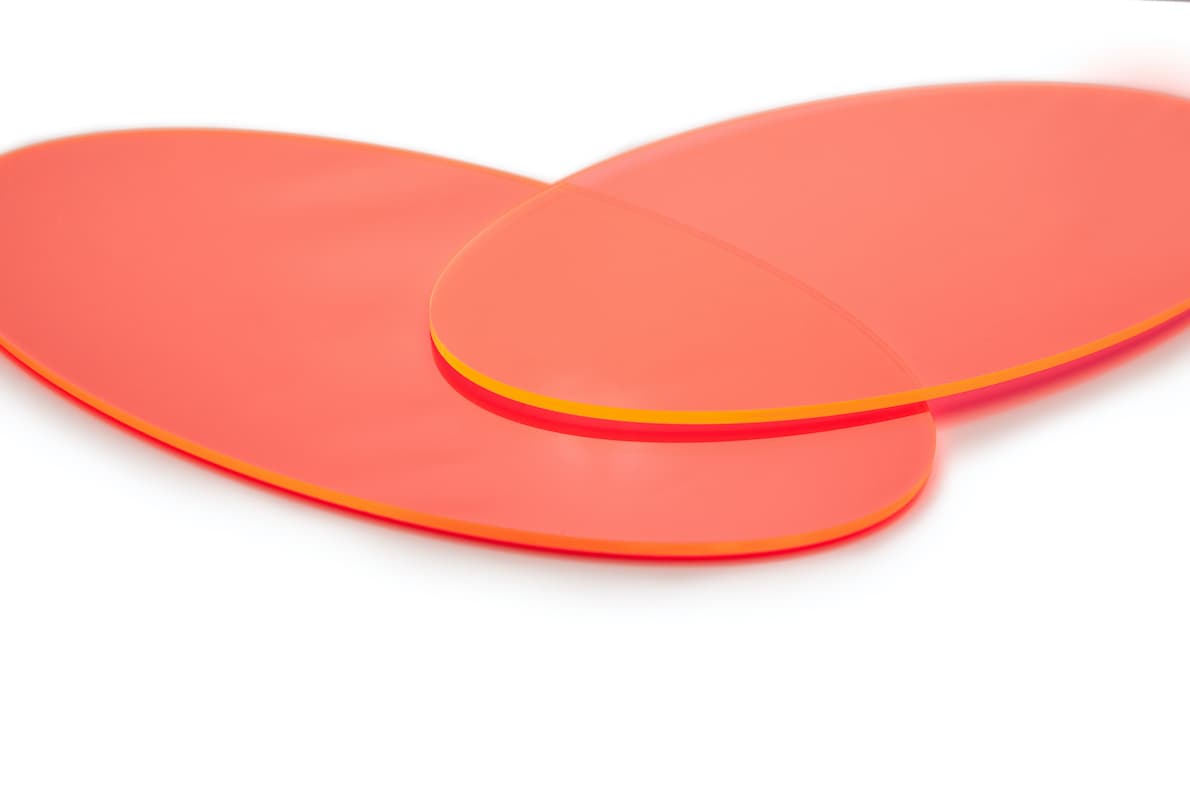 Forme en plastique ovale