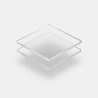 Plaques plexiglass depoli translucide