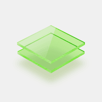 Plaques plexiglass fluorescent