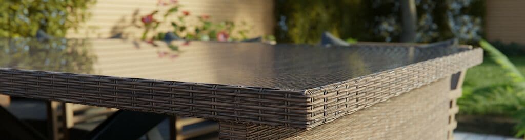 Plateau de table en plexiglass