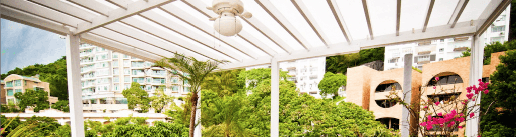 Auvent en plastique | 100 % sur mesure, toutes formes possibles