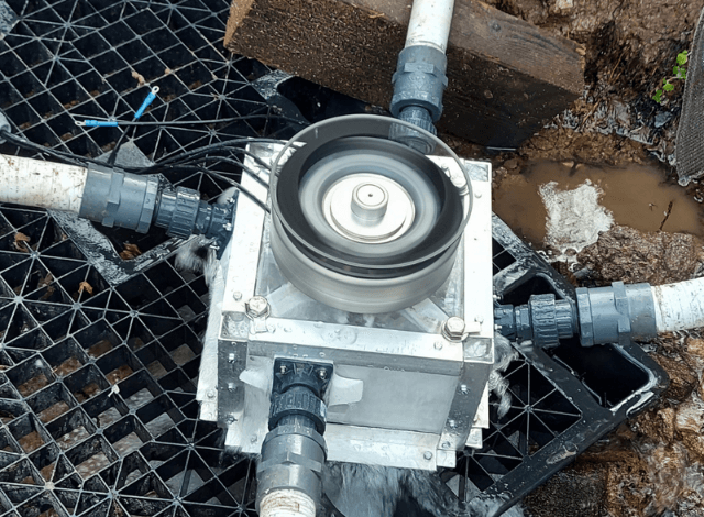 Réalisation d’une boîte de turbine en plexiglass