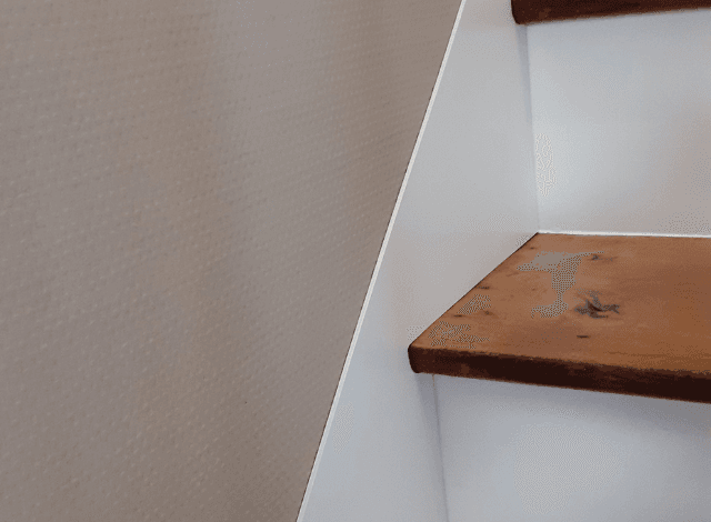 Rénovation d’un escalier en bois avec du PVC