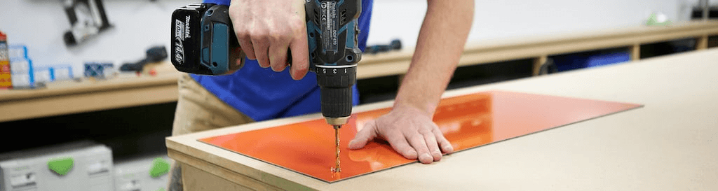 Percer du Dibond®