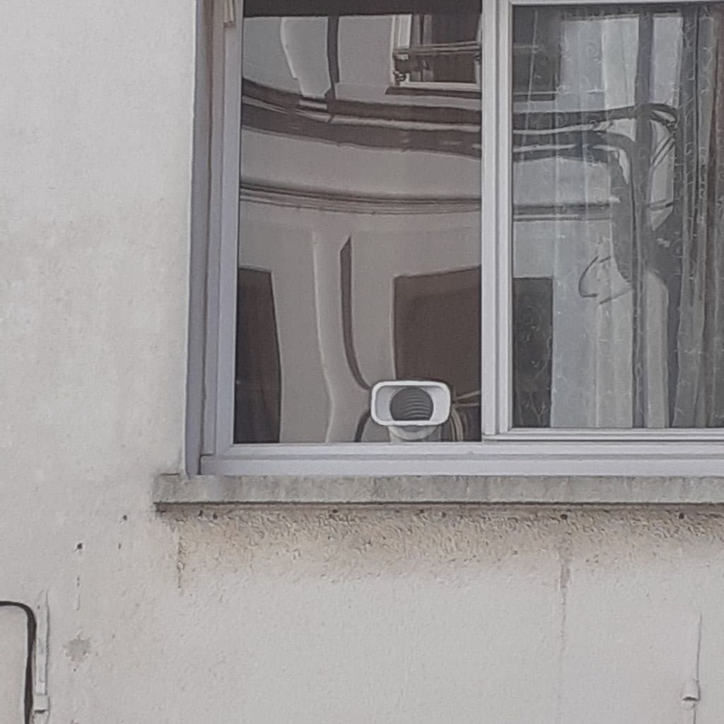 Joint de fenêtre de climatiseur avec du plexiglass