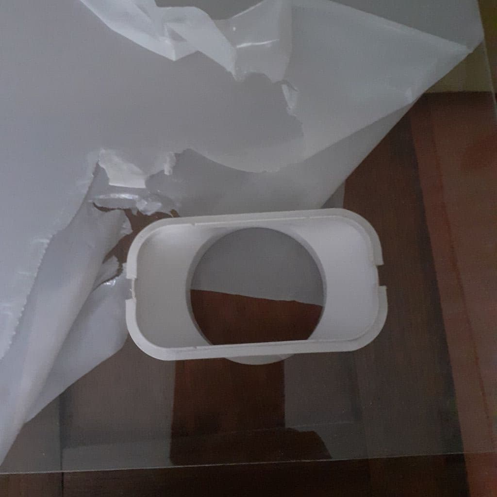 Joint de fenêtre de climatiseur avec du plexiglass
