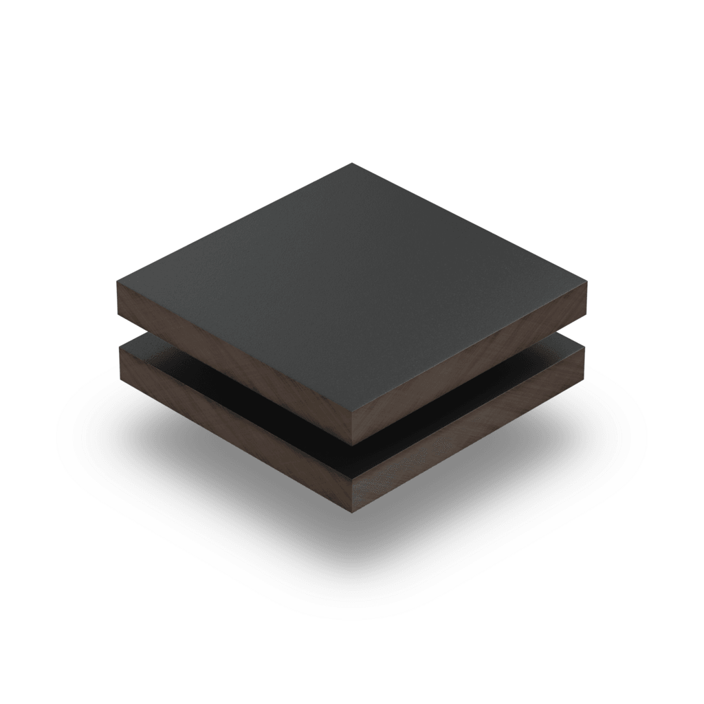 HPL gris noir 6mm structuré RAL 7021