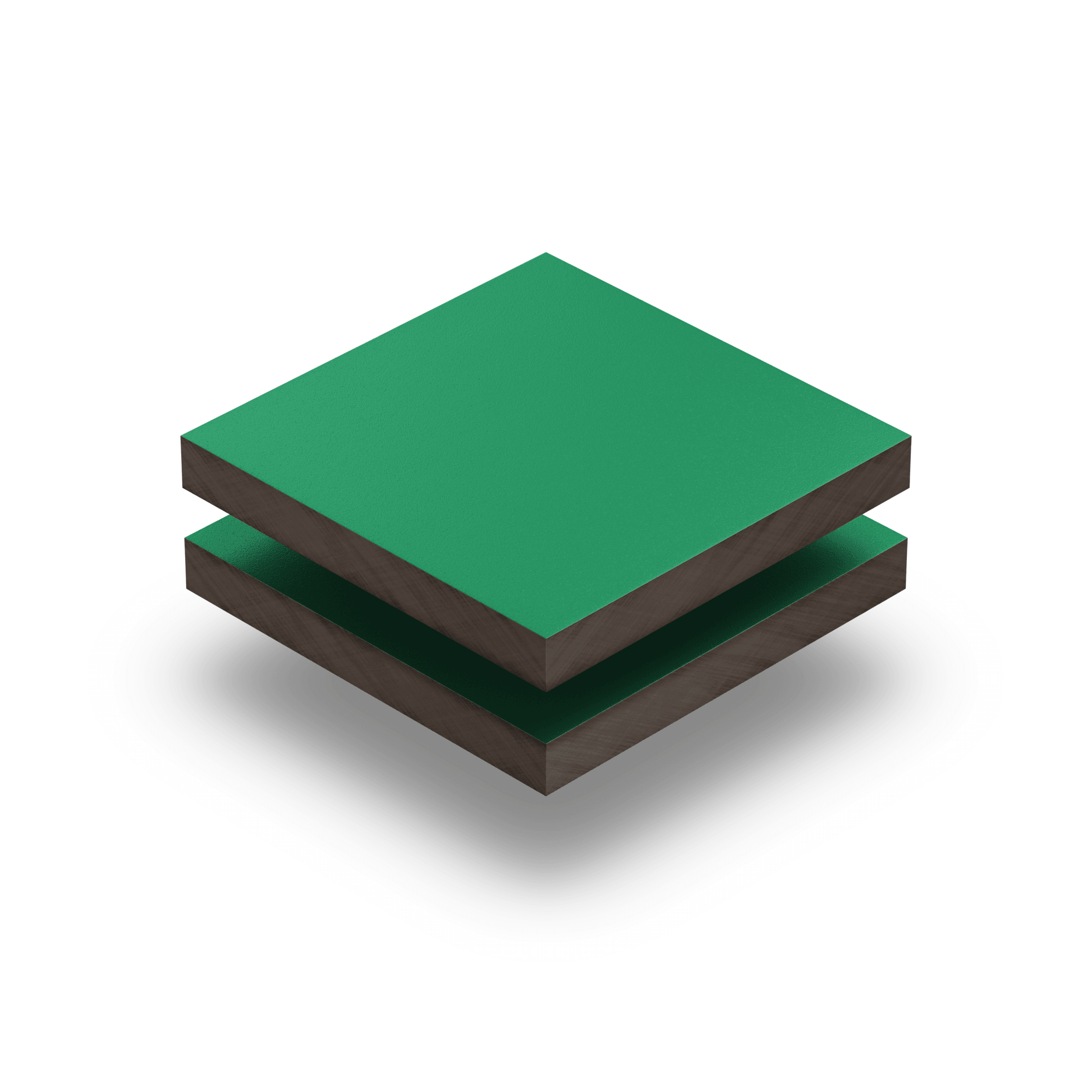 Panneau HPL structuré vert de sécurité RAL6032