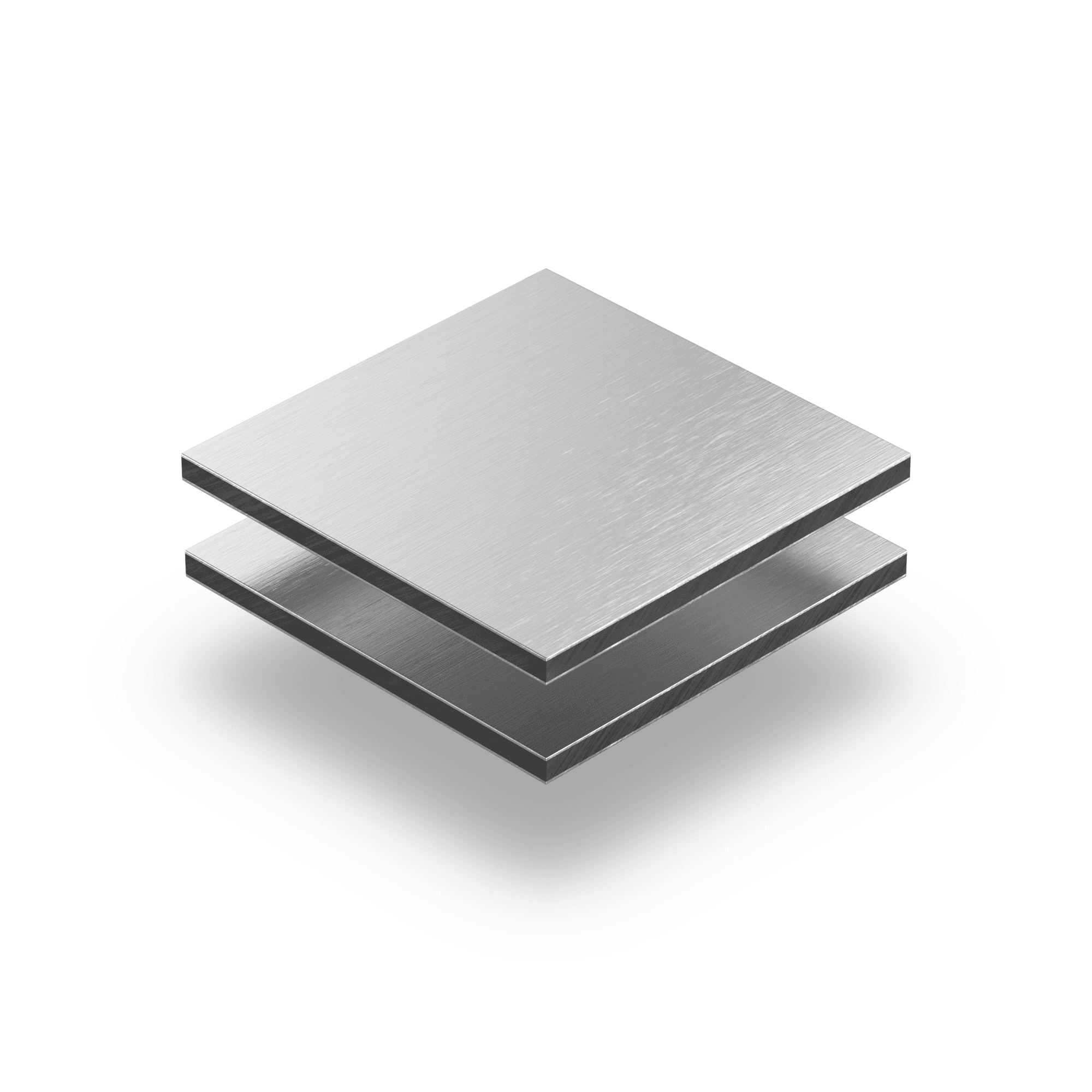 Panneau composite aluminium alu brossé