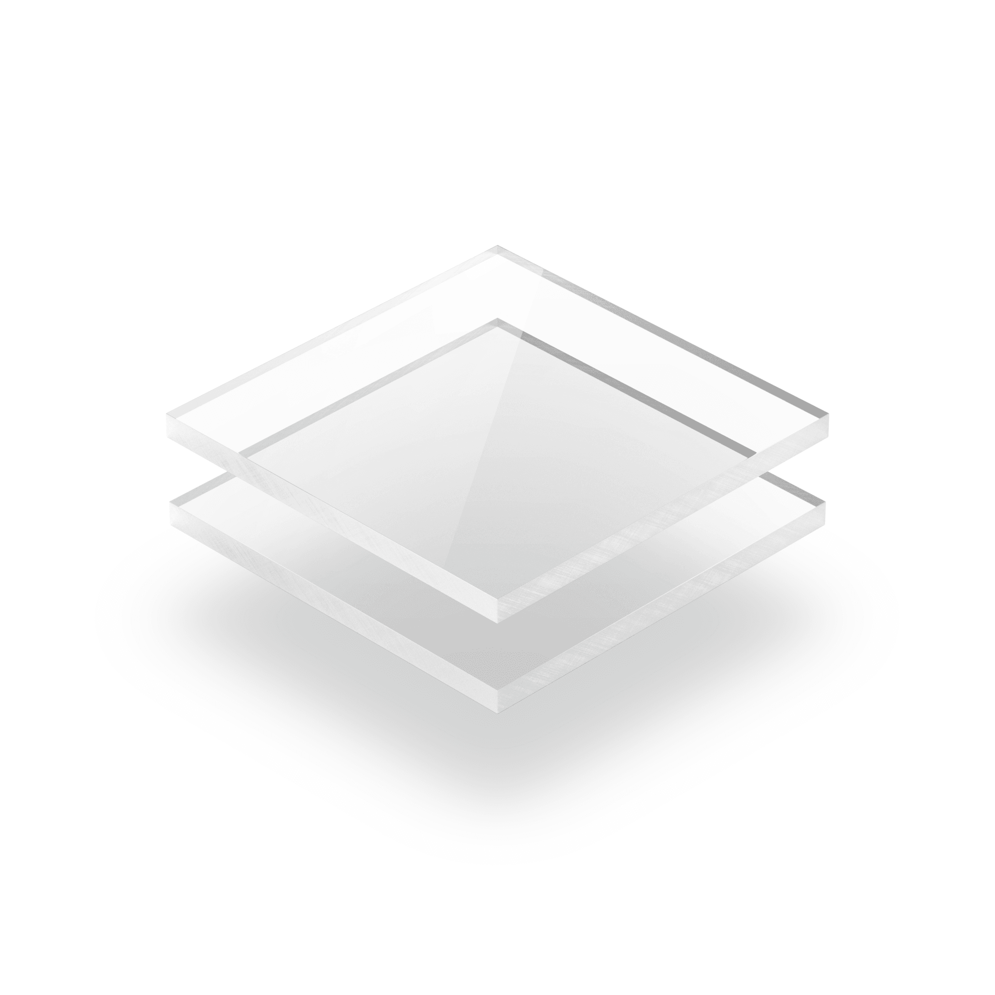 Plaque polycarbonate transparent