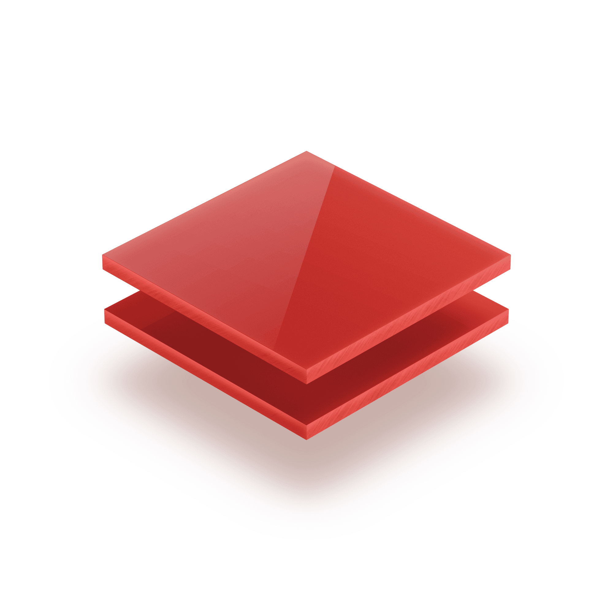 Plexiglass rouge opal