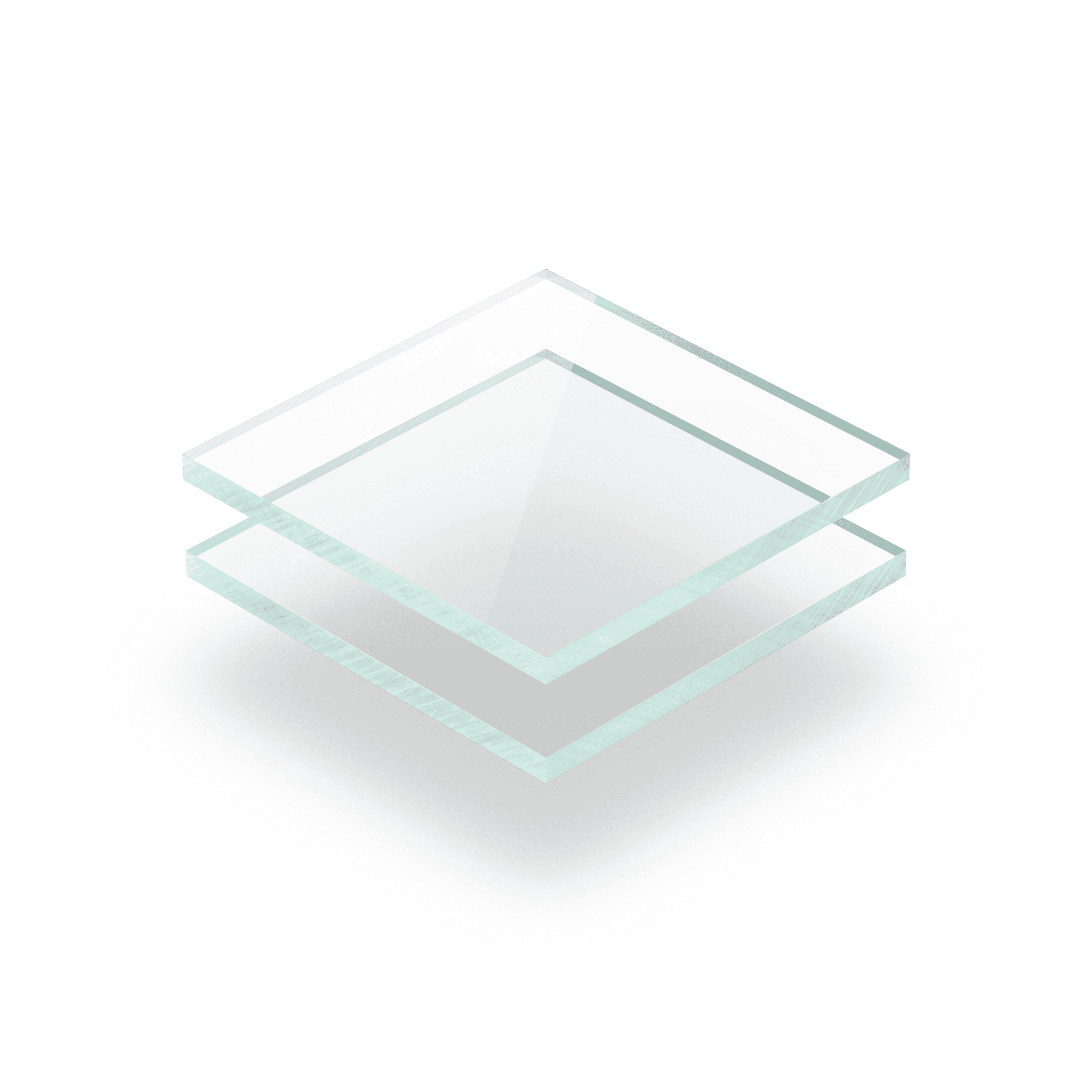 Plexiglass teinté aspect de verre
