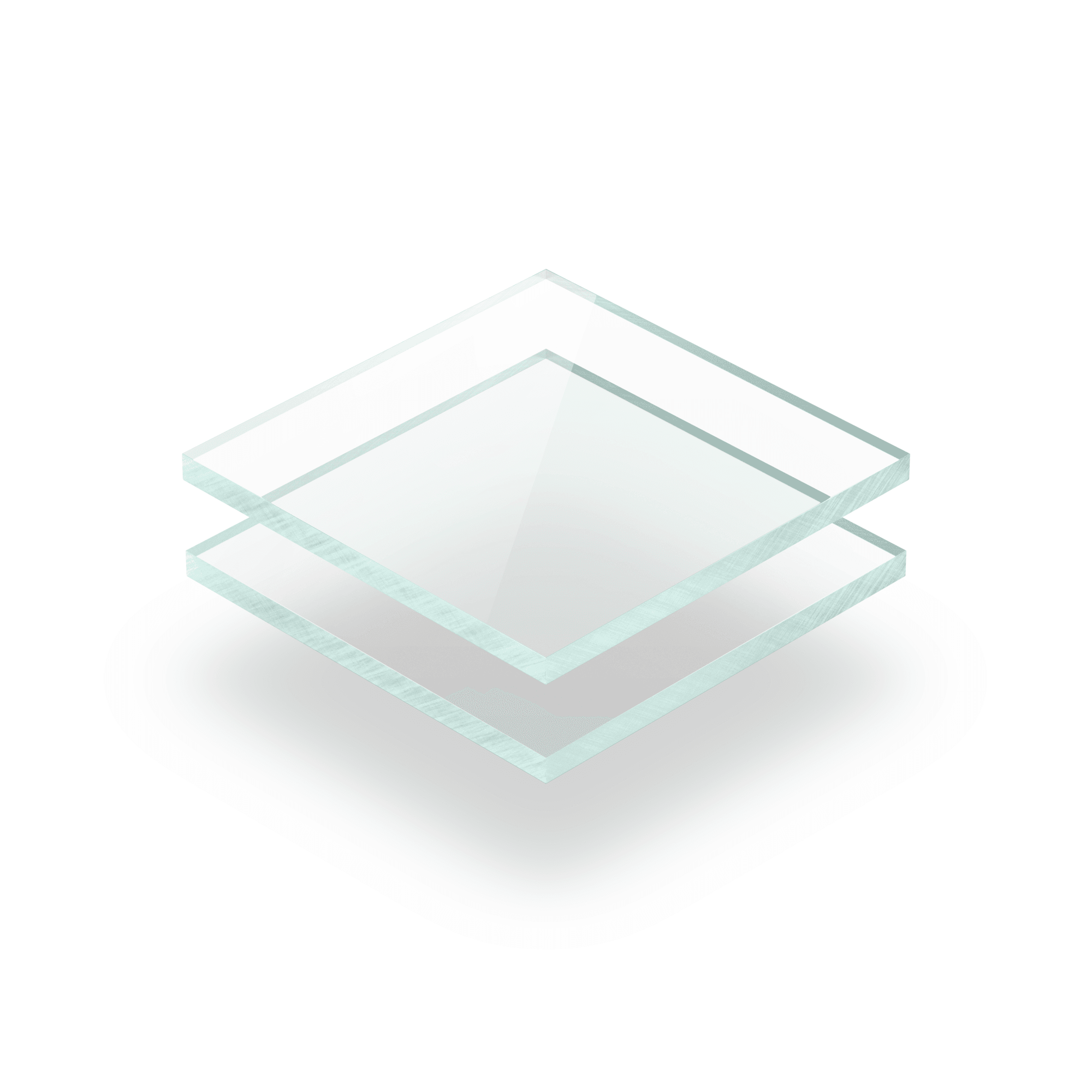 Plexiglass teinté aspect de verre