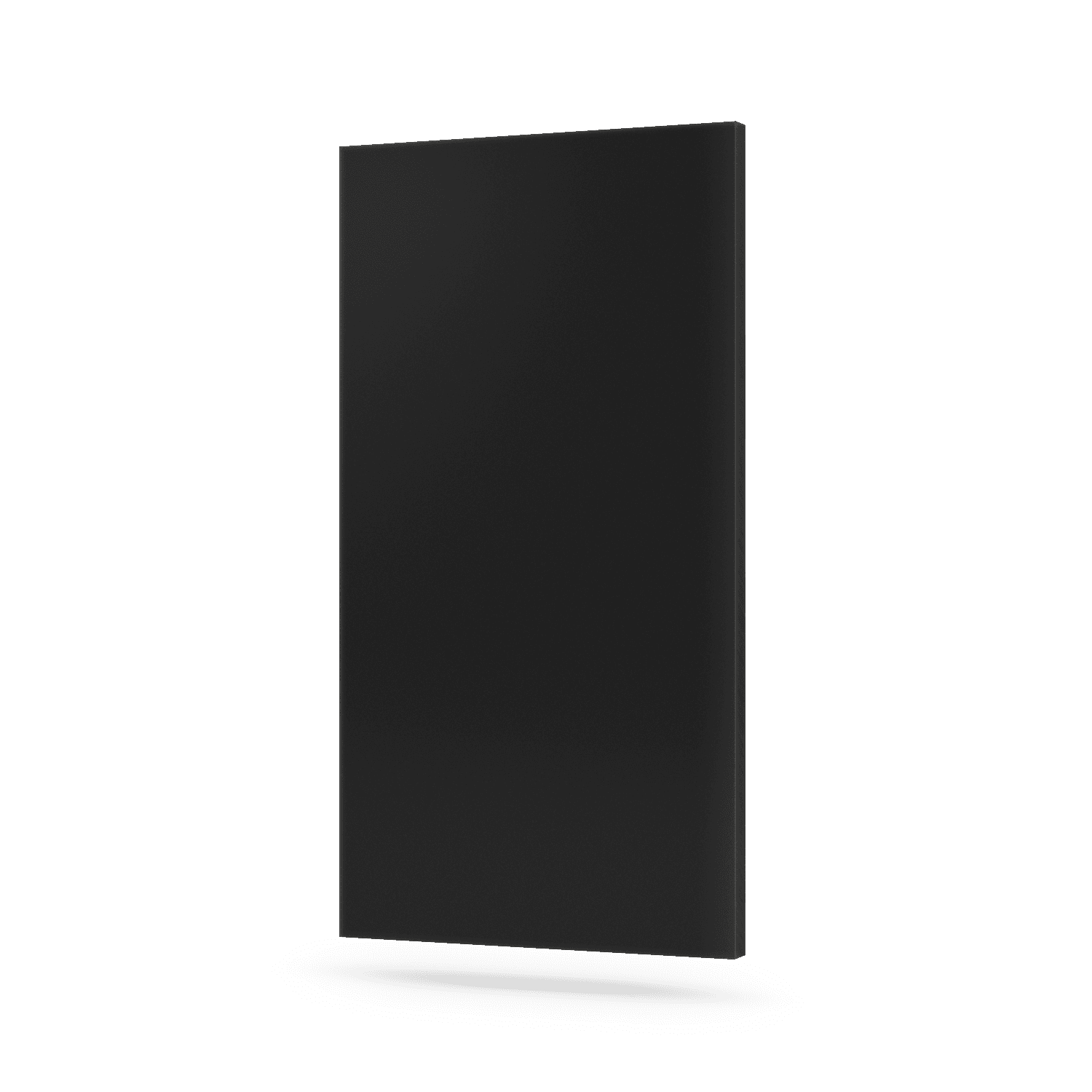 Wandpaneel Plexiglas Zwart Mat 4 mm