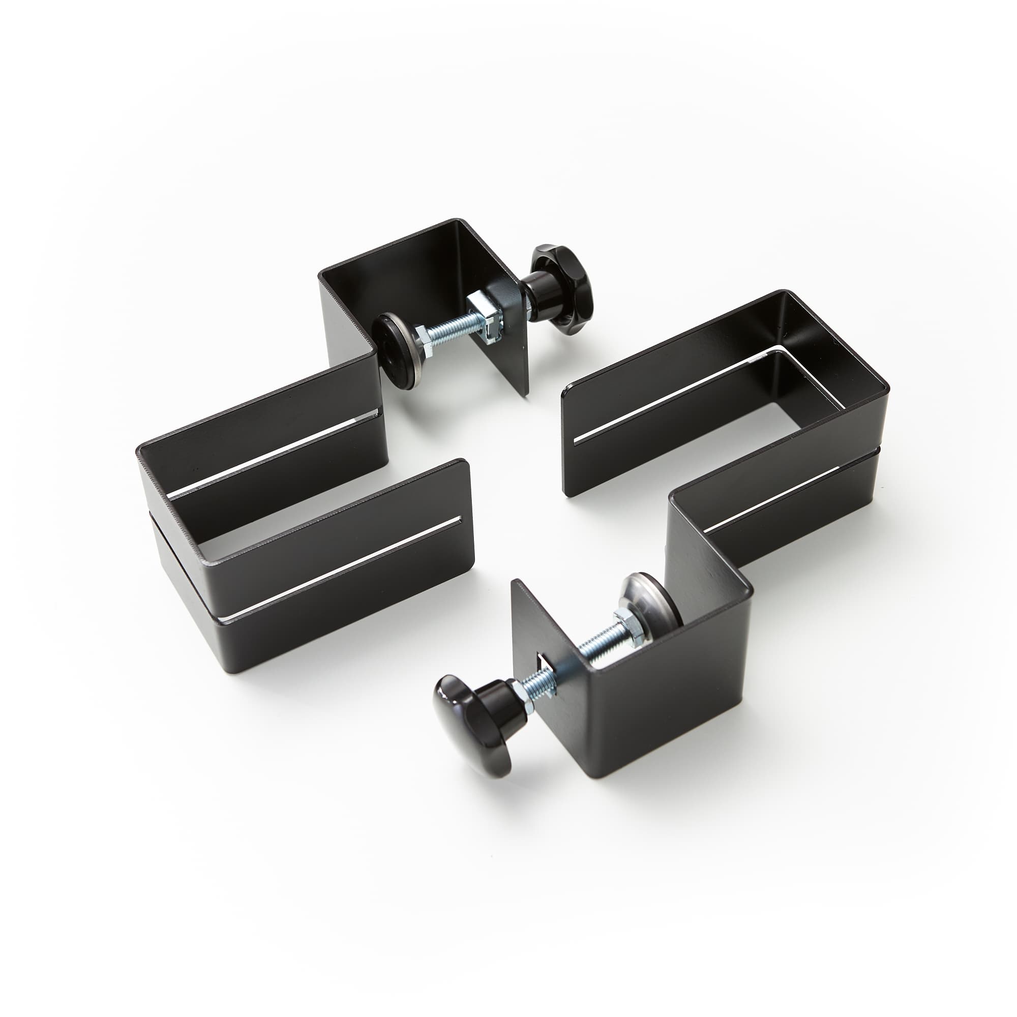 Ensemble de pinces pour plaques en plexiglass