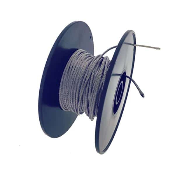 Fil en acier inoxydable - Systeme de suspension acrylique