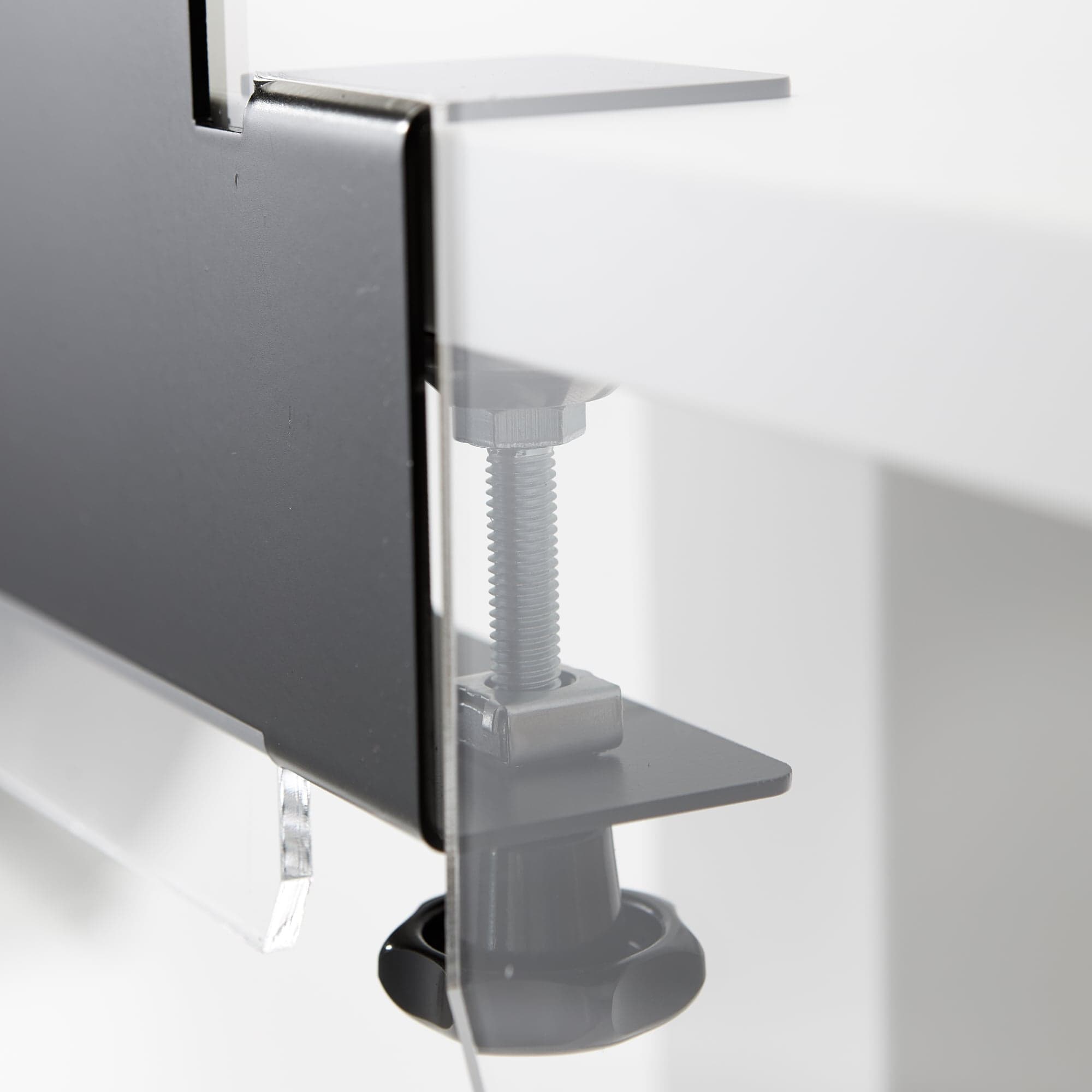 Pince de table pour plaque en plexiglass