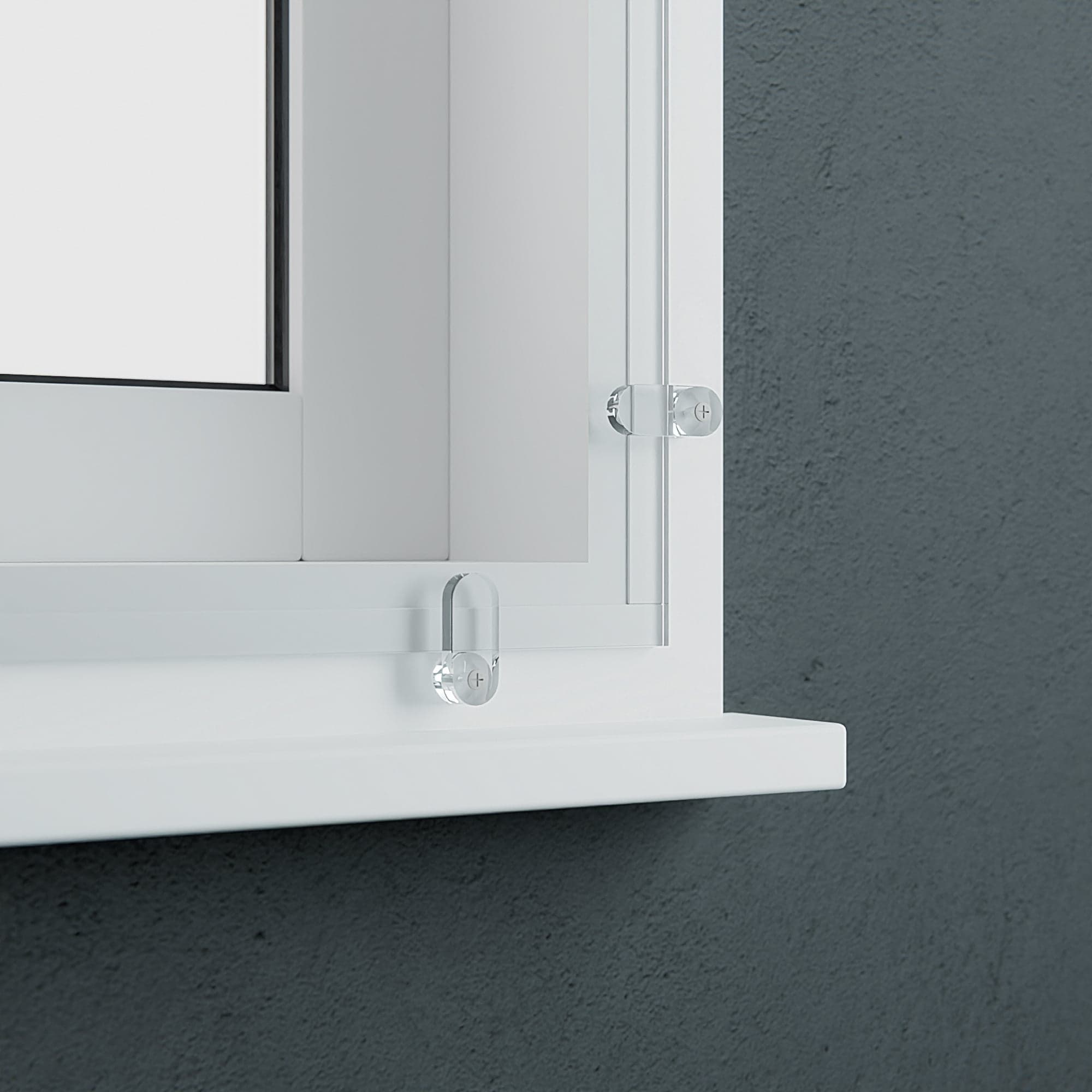 Survitrage en plexiglas transparent 4 mm