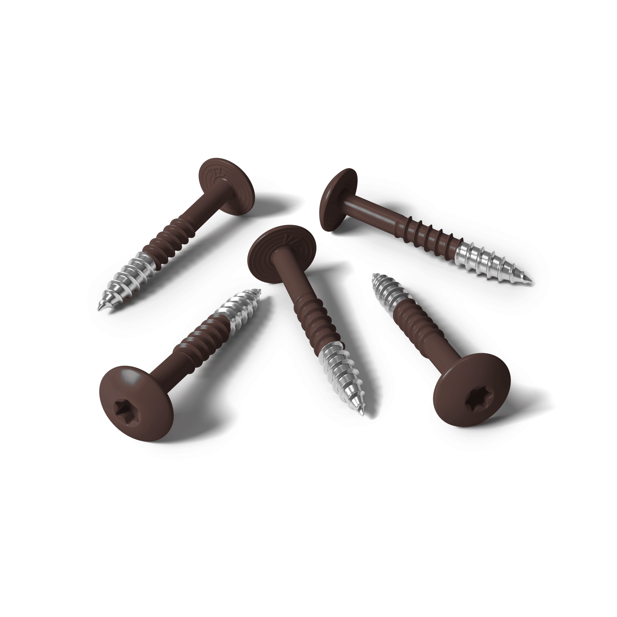 Vis HPL brun chocolat RAL 8017