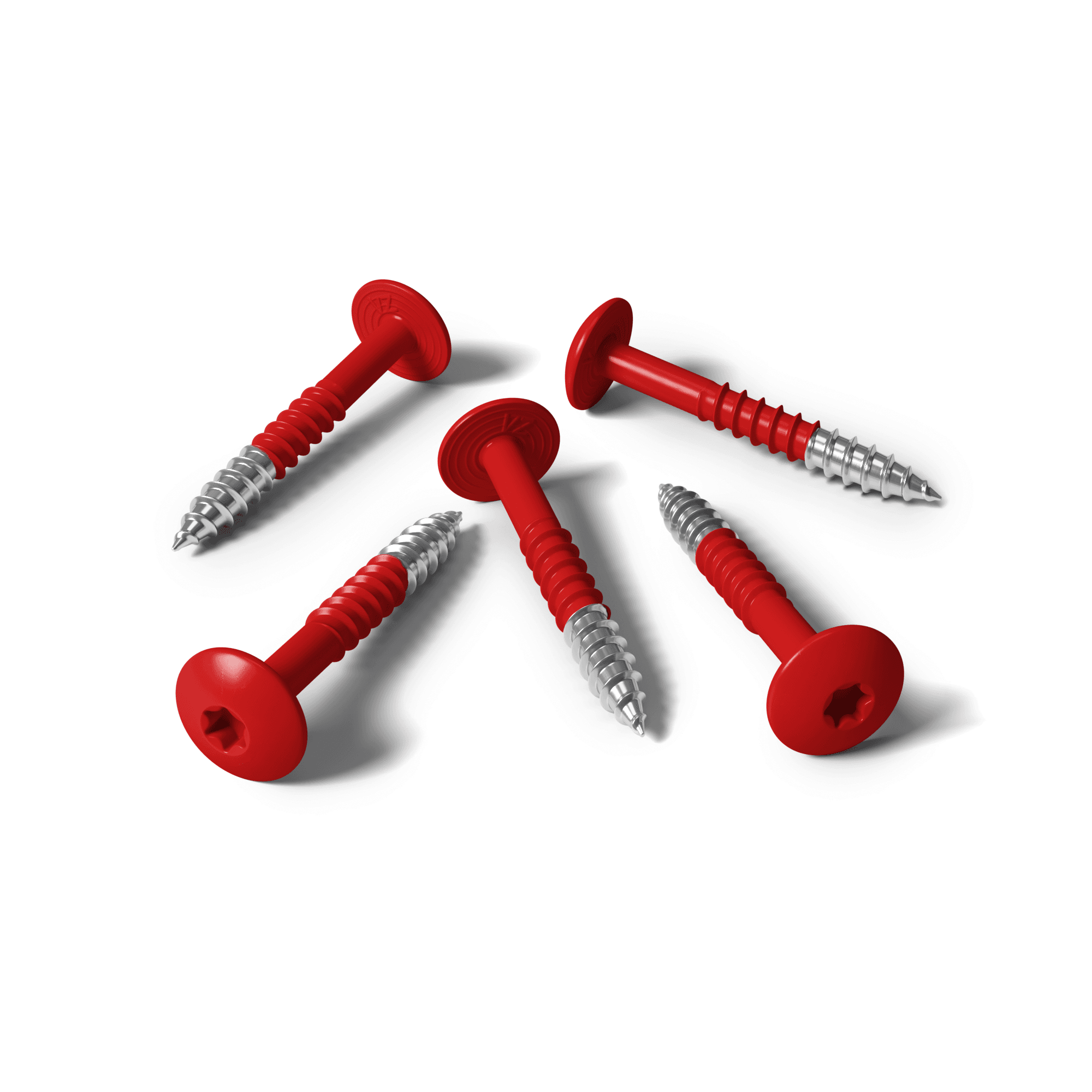 Vis HPL rouge signalisation RAL 3020